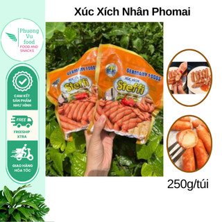 Xúc xích phomai đức 250g/gói - giao hỏa tốc hn