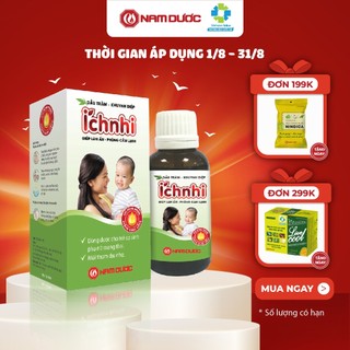 Dầu tràm khuynh diệp Ích Nhi 30ml giúp phòng cảm lạnh, làm ấm, an toàn cho trẻ sơ sinh và phụ nữ có thai, sau sinh
