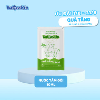 Nước tắm gội thảo dược cho bé Kutieskin 10ml