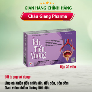 ✅✅✅ ÍCH TIỂU VƯƠNG - hộp 30v - Hỗ trợ giảm tiểu đêm, tiểu són, tiểu nhiều lần