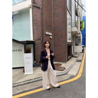 /𝙇𝙞𝙣𝙝𝙖𝙣𝙤𝙛𝙛𝙞𝙘𝙞𝙖𝙡/ QUẦN SUÔNG IVORY STYLEKOREAN 80356🇰🇷