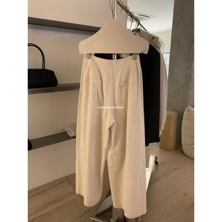 /𝙇𝙞𝙣𝙝𝙖𝙣𝙤𝙛𝙛𝙞𝙘𝙞𝙖𝙡/ QUẦN SUÔNG IVORY STYLEKOREAN 80356🇰🇷