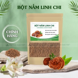 Bột nấm linh chi 100g, nguyên chất, tăng sức đề kháng, hỗ trợ tim mạch, huyết áp, ngừa ung thư