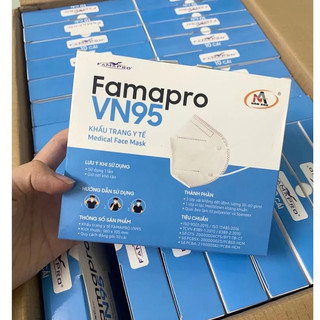 Khẩu trang 4 lớp famapro vn95 medical face mask