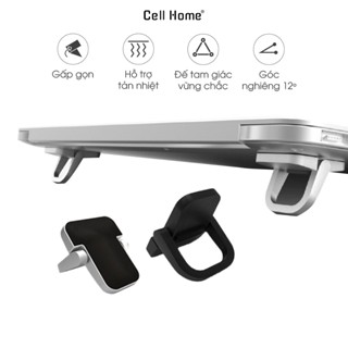  Giá đỡ tản nhiệt Laptop chân đế mini siêu mỏng gấp gọn  bộ 2 cái  