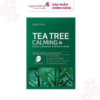 01 qt some by mi mặt nạ giấy tea tree calming glow