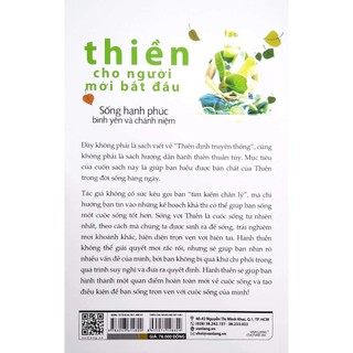 Sách - Thiền Cho Người Mới Bắt Đầu (VLA)