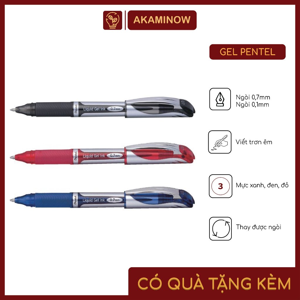 Bút Ký Mực Nước Pentel BL60 (nét 1mm)