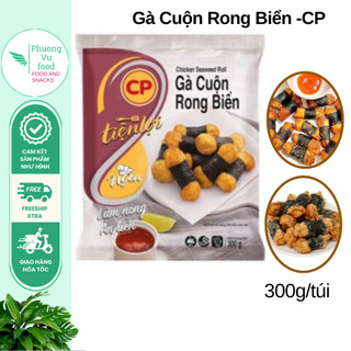 Gà cuộn rong biển CP túi 300g, giao hỏa tốc Hà Nội