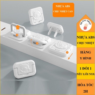 Bịt Ổ Cắm Điện Cao Cấp Có Móc, Giữ An Toàn Cho Bé