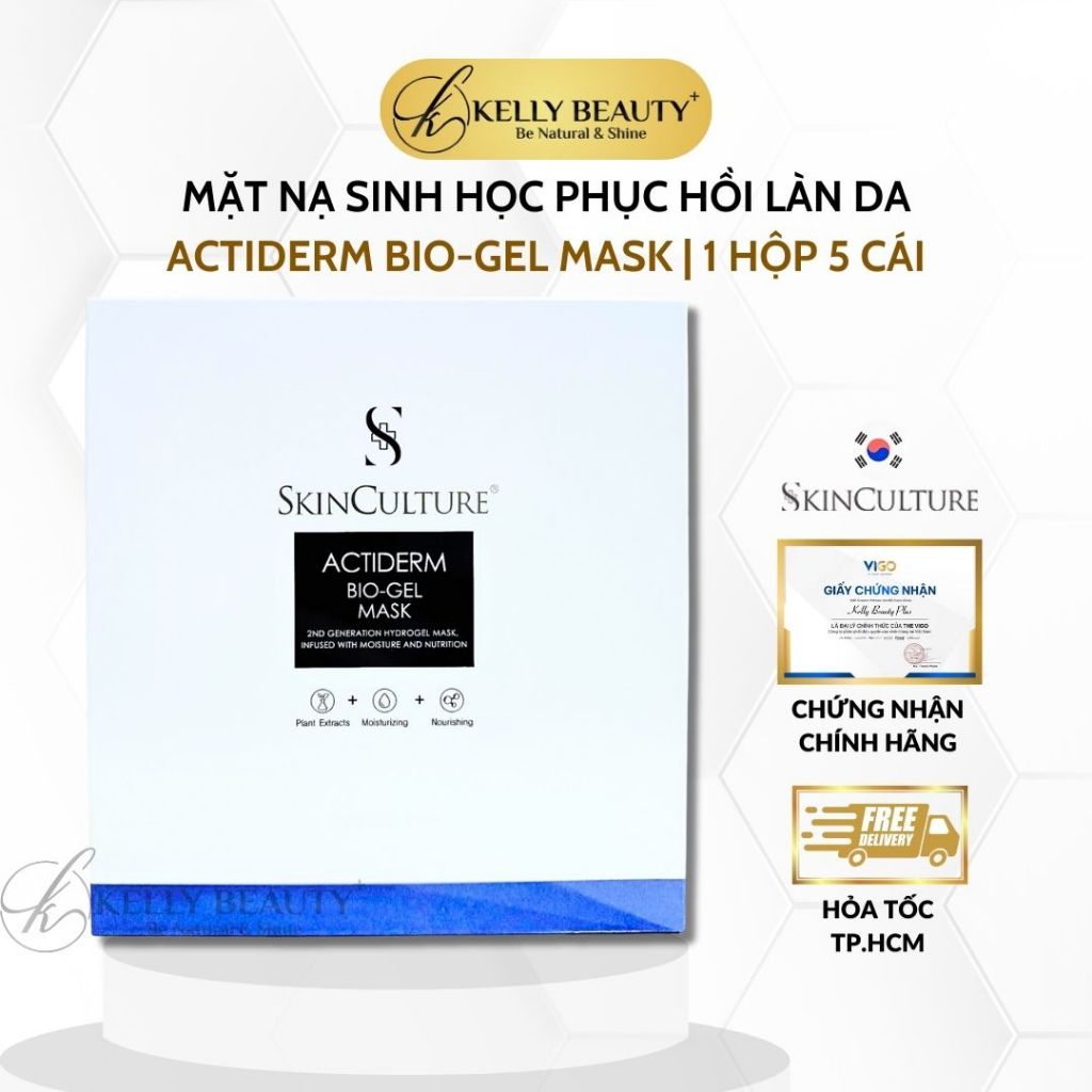 Actiderm Bio-Gel Mask Skinculture - Mặt Nạ Sinh Học Phục Hồi Làn Da Sau Treatment | Kelly Beauty