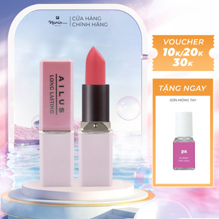 Son mịn môi Naris Ailus Smooth Lipstick Long Lasting 3,7g/ 1 hộp