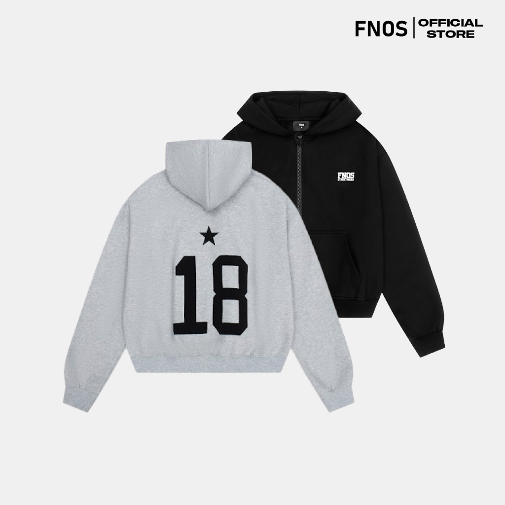 FNOS | ÁO HOODIE BOXY BALANCE NUMBER - HD10-11