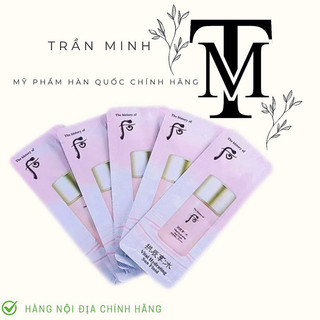 Kem chống nắng whoo hồng dạng gói