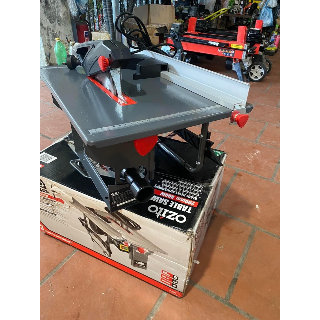 MÁY CƯA BÀN D200MM HIỆU OZITO TSB-0808 HÀNG MỚI 100% NHẬP KHẨU AUSTRALIA