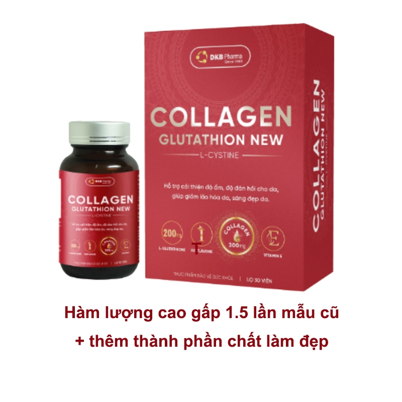 Viên uống trắng da COLLAGEN GLUTATHION BBC tăng nội tiết tố nữ, sáng da, giảm thâm mờ nám, tàn nhang