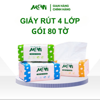 Gói giấy rút 4 lớp x 80 tờ nhỏ gọn, tiện mang theo người mr037