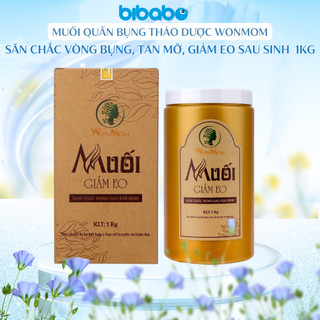 Muối Quấn Bụng Thảo Dược, Săn Chắc Vòng Bụng, Tan Mỡ, Giảm Eo Sau Sinh Wonmom 1Kg