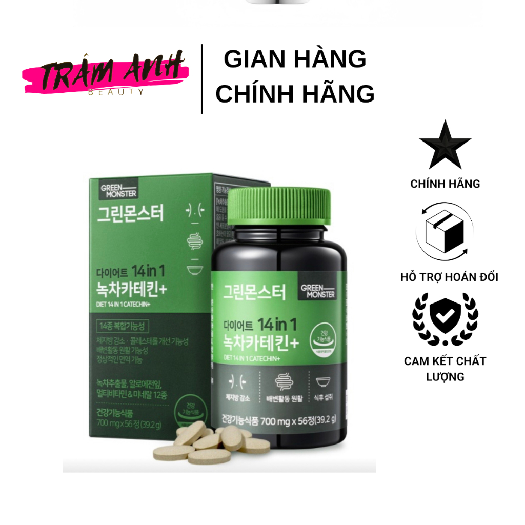 A159 - Viên Uống Giảm Cân Green Monster