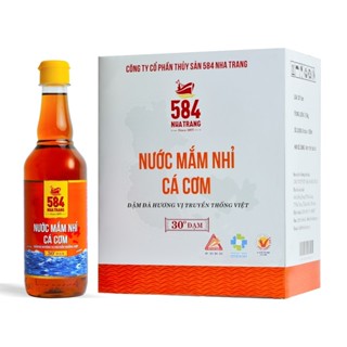  Nước mắm Nha Trang 584 thùng 6 chai nhựa 500ml 