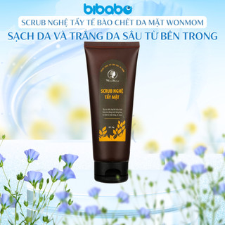Scrub Nghệ Tẩy Tế Bào Chết Da Mặt, Giúp Sạch Da và Trắng Da Sâu Từ Bên Trong Wonmom 70g