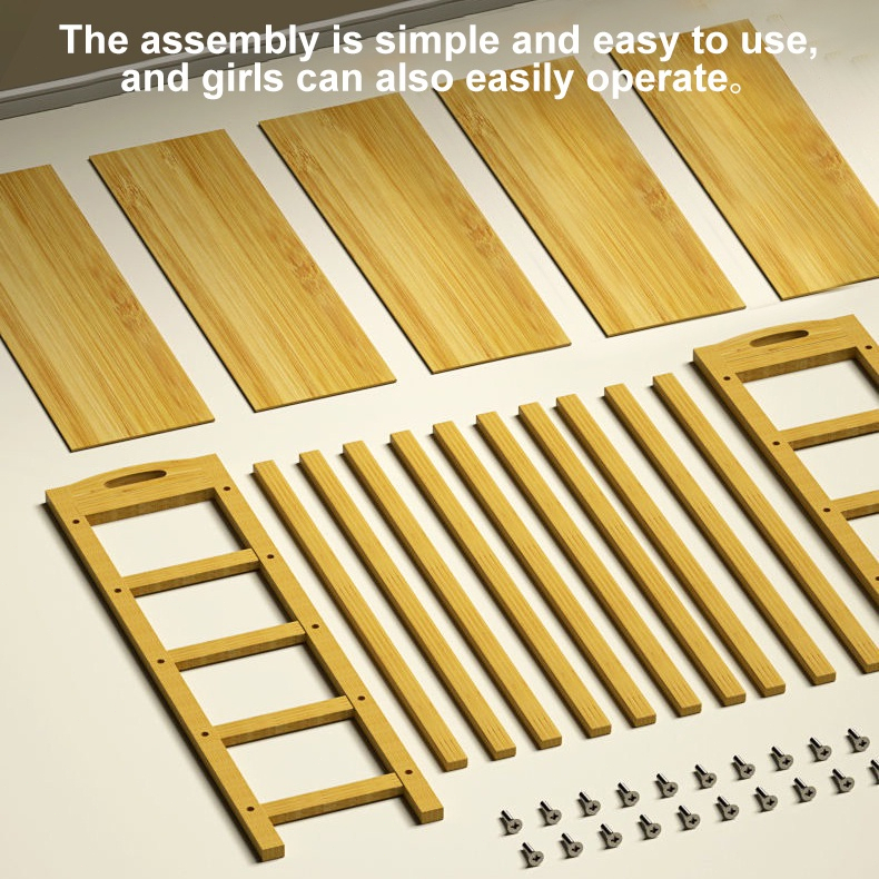 ALVIN Kệ Giày Gỗ Tủ giày Giá Đựng Giày Dép Thiết Kế Hiện Đại Tiết Kiệm Diện Tích, Chất Liệu Tre | BigBuy360 - bigbuy360.vn