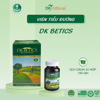Viên tiểu đường dk betics dược khoa dây thìa canh lá to 120 viên