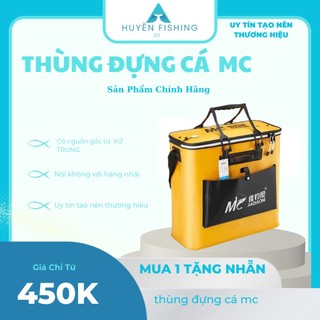 Thùng đựng cá mc, cao cấp chất liệu nhựa dẻo cao cấp - nhựa pu h090