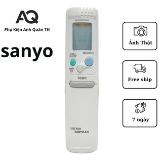Điều khiển điều hòa Sanyo dòng SAP-KC 1 & 2 chiều Inverter - remote máy lạnh sanyo