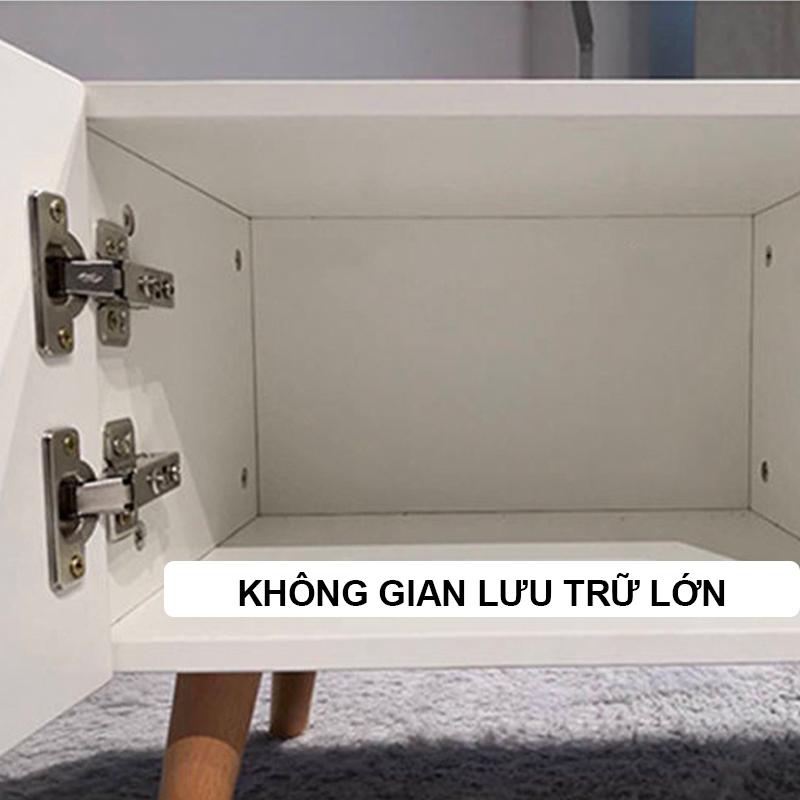 MY 180cmKệ Tivi Gỗ MDF Cao Cấp Chân Gỗ Sồi Tủ Tivi Gỗ Phong Cách Hiện đại Đơn Giản Sức chịu lực mạnh | BigBuy360 - bigbuy360.vn