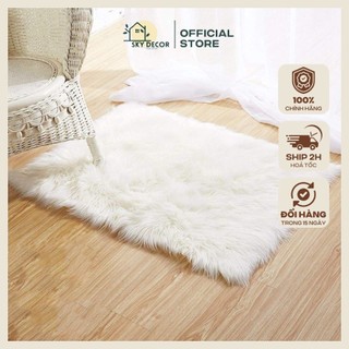 Thảm, vải lông trang trí chụp ảnh, decor nhà cửa, cửa hàng - Sky Decor