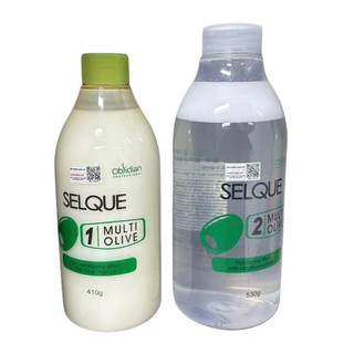 Thuốc uốn tóc Olive ( uốn lạnh ) Selque Obsidian cao cấp 410g/530g