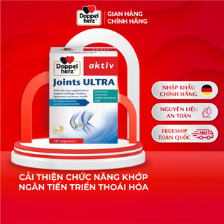 Viên uống bổ khớp Doppelherz Joints Ultra hỗ trợ cải thiện chức năng và ngăn ngừa thoái hóa khớp (Hộp 30 viên)