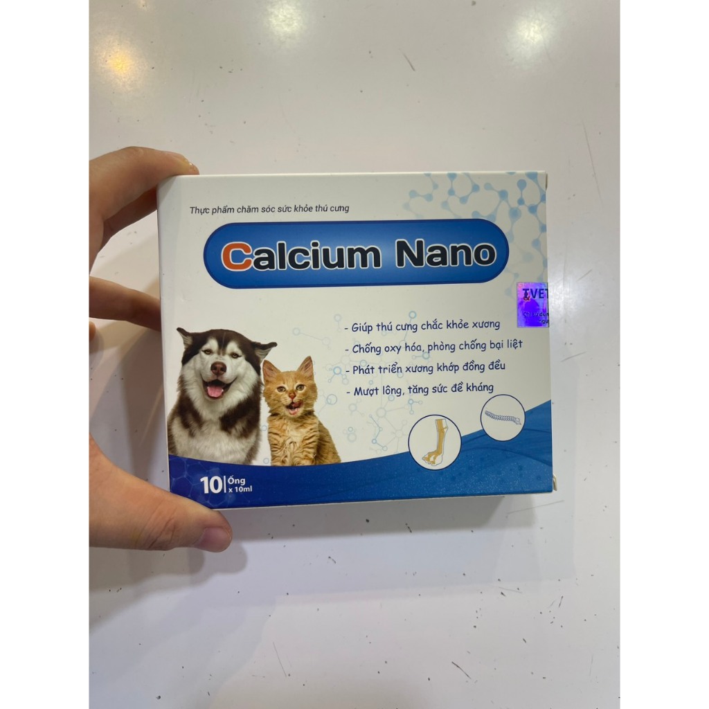 Canxi nước Cho Chó Mèo Calcium Nano