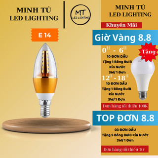Bóng đèn Led Bắp Ngô 3 Chế Độ 12w E27 E14