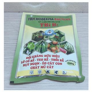 Chế phẩm hữu cơ vi sinh Trichoderma Bacilius gói 100g