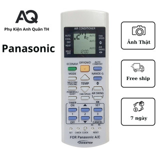 Remote máy lạnh panasonic - Điều khiển điều hòa PANASONIC A75C3208 (ECONAVI) - HÀNG TỐT