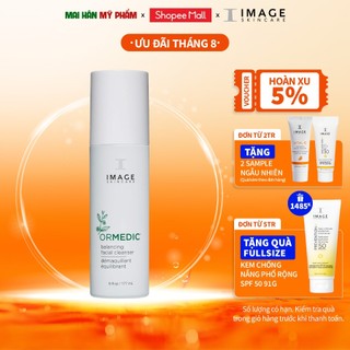 Sữa rửa mặt làm dịu da Image Skincare Ormedic Balancing Facial Cleanser 177ml