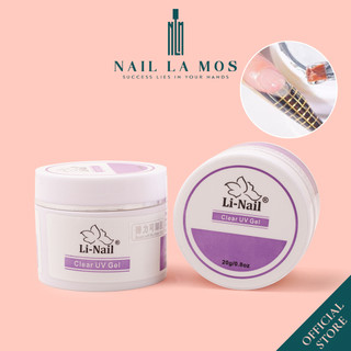 Gel đắp móng Li-nail chính hãng 20g chất đậm đặc không nóng, màu trong suốt