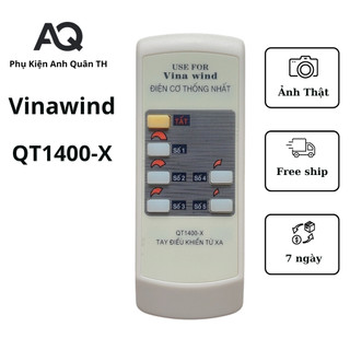 Remote quạt vinawind - điều khiển quạt Vinawind QT1400x