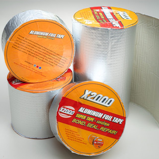 Băng keo BUTYL bản 5cm - dài 5mét siêu dính, siêu chống thấm Nhật Bản x2000 loại xịn  - cam x2000 5cmx5mét