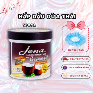 Hấp dầu jena dừa thái lan 500ml, dầu xả ủ tóc nhuộm hương dừa jena thái lan 500ml dưỡng