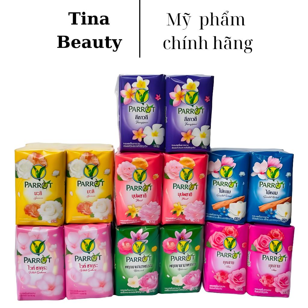   Date 2028  Lố Xà Bông Con Vẹt Hương Nước Hoa Thái Lan   55g x 6 soap  