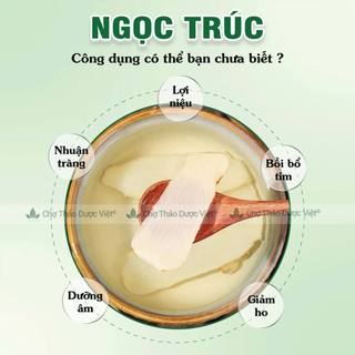 Ngọc trúc khô 1kg, nhục trúc phiến, hàng thơm vàng, pha trà, hầm canh bổ phổi, nhuận phế