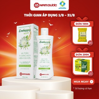 Dung dịch vệ sinh phụ nữ Emhappy Nam Dược hương hoa quỳnh chai 120ml