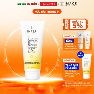 Kem chống nắng Image Skincare Prevention+ Daily Ultimate Protection Moisturizer SPF50+ cho da hỗn hợp - 91g