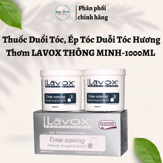 Kem ép, duổi thẳng tóc lavox time-saving thông minh cao cấp 500ml-1000ml