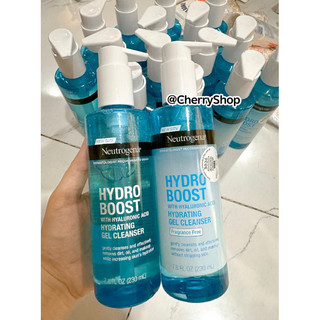 Sữa Rửa Mặt Cấp Ẩm Neutrogena Hydro Boost With Hyaluronic Acid Hydrating Gel Cleanser (230ml)