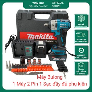 Máy siết bulong 199v không chổi than, 3 đèn led trợ sáng, motor bruschless