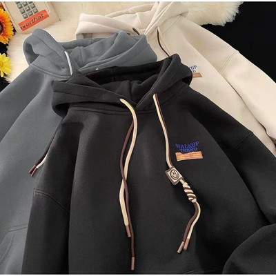 Áo Hoodie Nam Nữ WALKUPTREND NAD Unisex - Áo Khoác Nỉ Bông Mũ Rộng 3 Màu Basic Form Rộng Trẻ Trung